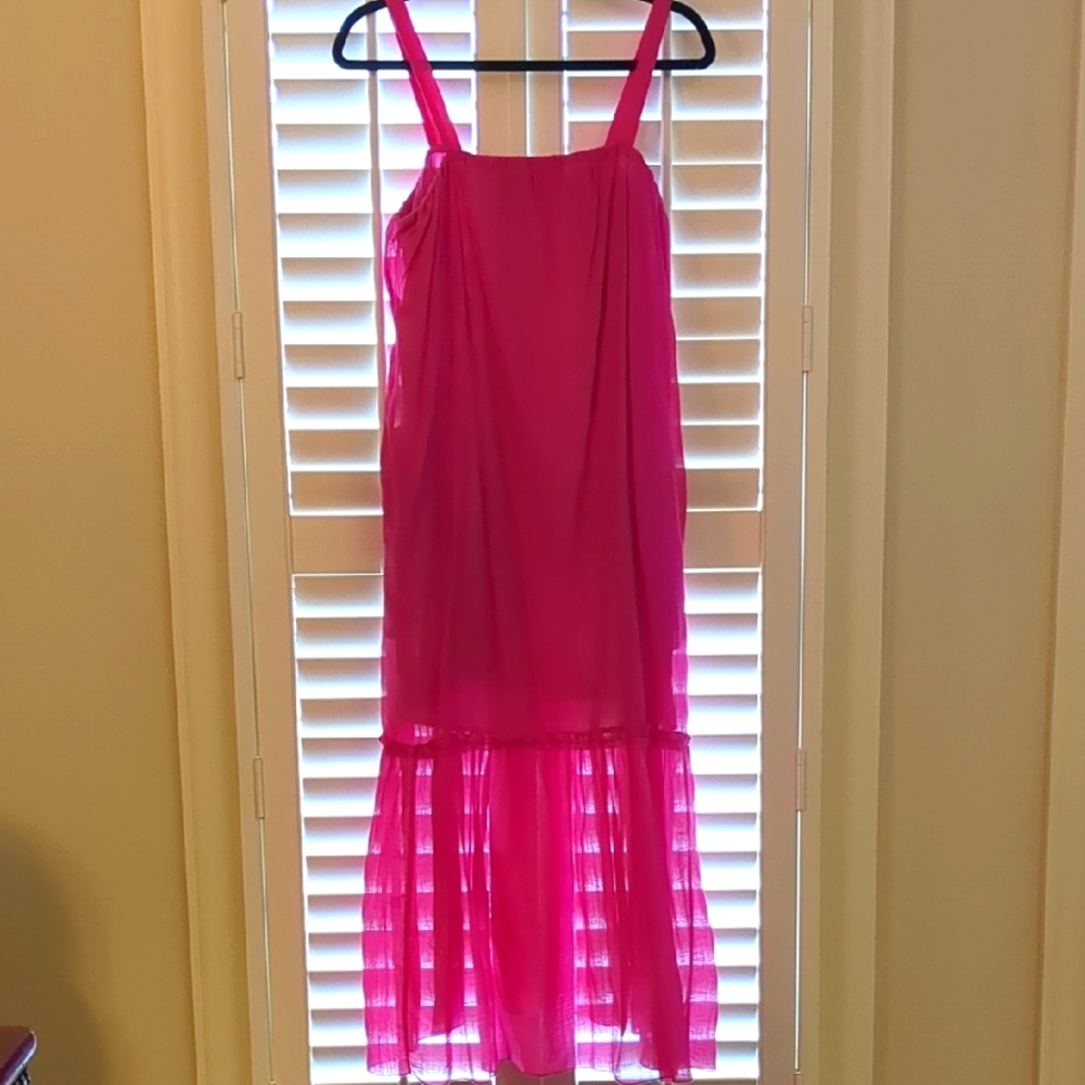 W by Worth Fuchsia Maxi Dress